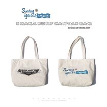 (Shaka surf)shaka surf culture double-sided screen printing water repellent canvas bag canvas bag