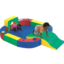 Kindergarten Early Education Center Childrens physical sensory integration training Climbing and sliding tunnel Software Building blocks Software sports combination