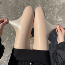 Aurora Water Socks Ultra High Elastic Light Light Film Stockings Oil Smooth Anti-hooked Trousers Socks