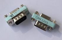 10 DB9 male to female CAN network termination resistors compatible with RS485 built-in 120 ohms