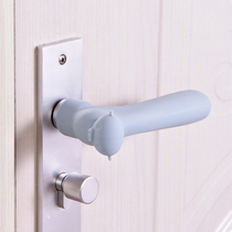 Door handle sheath anti-collision pad protective cover 2 only for child safety silicone door handle suite door handle anti-collision