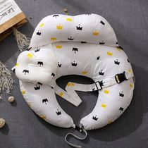 Breastfeeding artifact pillow feeding pillow waist protection lazy person sitting on the moon holding baby chair baby horizontal hug newborn anti-spit milk summer