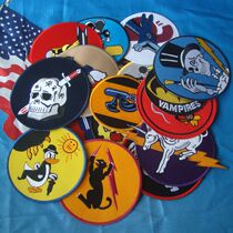 American Embroidery Tactical Flying Machine Group Badge Jacket Badge badge Chest Badge Bomber Morale arm-arm badge