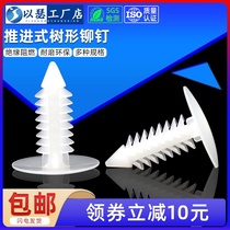 Automotive rivets Christmas Tree rivets Plastic snap Barbed rivets Push-in rivets Ceiling snap fixing buckle