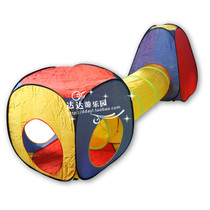 Sensory training equipment childrens tunnel tent childrens tent 3 sets of 3 in 1 multifunctional childrens game House