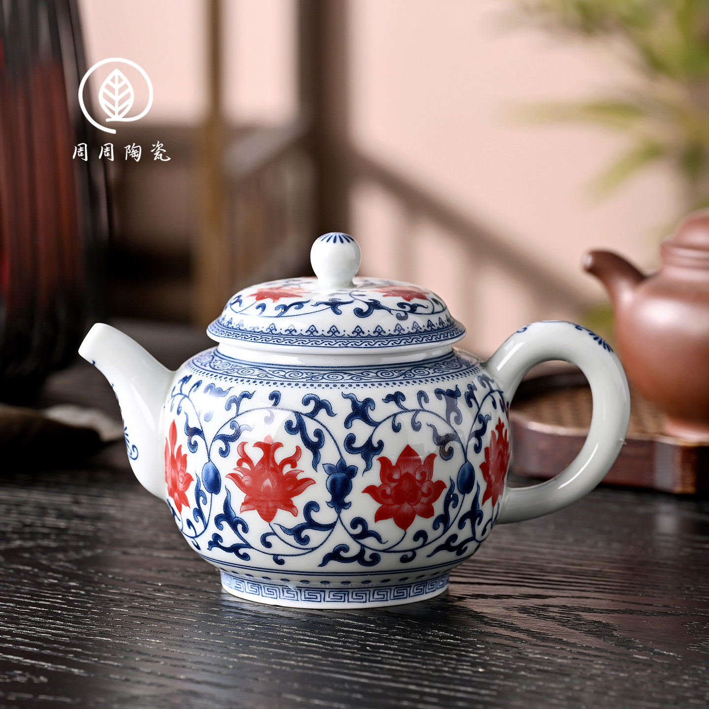 青花缠枝莲茶壶-青花缠枝莲茶壶促销价格、青花缠枝莲茶壶品牌- 淘宝
