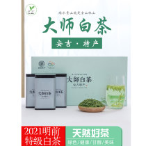 Tea Premium Anji specialty 2021 new tea gift box 250g rare master White Tea Spring Tea Green Tea Green Tea