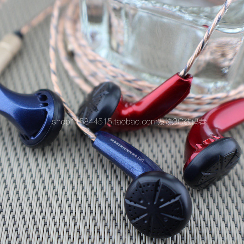 森海塞尔mx500带麦耳机hifi重低音手机通用耳机线控带麦耳塞平头