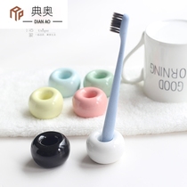 Creative candy fashion personality simple toothbrush holder Toothbrush holder Ceramic tooth holder Couple toothbrush base holder