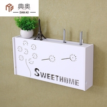 Multifunctional wireless router wifi storage box home living room wall shelf Wall Wall Wall non-perforated
