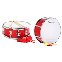 HongSheng Musical Instrument Flash Red Sand Drum 24 Inch 22-inch Brigade Drum Musical Instrument Military Band Drum Musical Instrument Drum