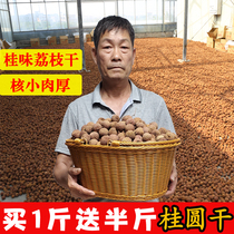 2021 New goods Gaozhou Gui wei lychee dried core small meat thick 500g farm specialty self-produced self-sold raw sun