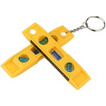 Portable keychain level mini level installation tool with magnetic measuring ruler home appliance installation level