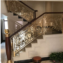 Kuncheng staircase custom 010 indoor whole staircase villa building attic duplex staircase leaping layer inclined beam rotating ladder