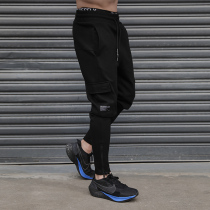 BLUESFLY fall new sports pants men outdoor running training elastic casual bunches foot closeted gym pants