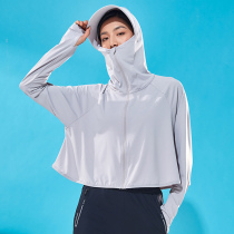 upf50+ summer ice silk breathable seaside beach UV protection sunscreen suit skin clothing women Tibet travel wear