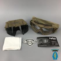 Military version ESS Influx AVS sealed goggles American outdoor full anti-fog sand tactical bulletproof goggles