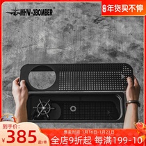 MHW-3BOMBER bomber cafe bar counter cup washer stainless steel embedded high pressure flushing water tray