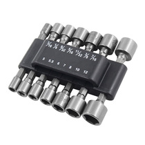 14pcs sleeves Dandelion Composition Tool Suit Hexagon handle No magnetic electric screw Wind Batch sleeve wrench
