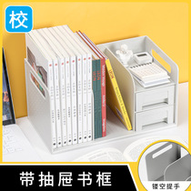 Creative books books storage shelves bookshelves students use books desktop tables simple book clips