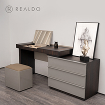 Dressing table makeup table bedroom simple modern dressing table storage cabinet drawer cabinet integrated solid wood minimalist light luxury