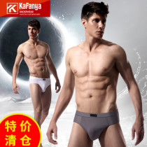 Kafanya U convex Modal mens briefs panties sexy bamboo fiber breathable plus size ice silk pants panties