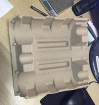 Wine tray Wine tray Pulp molded 3-bottle wine tray Environmental degradation Red wine packaging box Wine box lining