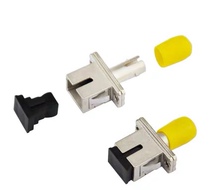 Carrier-grade ST to SC Fiber Optic Coupler Fiber Optic jumper converter connector SC-ST flange