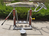 Plastic Wood outdoor fitness equipment Community Square Park community elderly home new rural sports exercise parallel bars