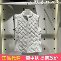 Samsung Rapido breakaway womens sports down vest waistcoat 2021 Autumn New CP1838X011