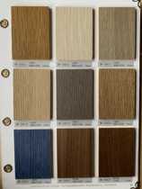 Paint-free veneer wood veneer background wall parapet log decorative board finished wood grain board kd coving board