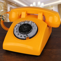 Wireless card phone Telecom mobile Unicom fixed phone home antique retro rotating old phone