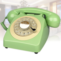 Nordic style home phone wireless card card retro fixed phone landline rotating old antique port wind phone