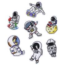 Embroidered cloth stickers astronaut air force diver DIY patch can be sewn and scalded
