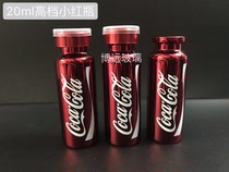 20ML Xilin bottle ampoule bayonet bottle Xilin bottle oral liquid bottle electroplated bright red printed white music bottle