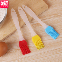 Oil brush soft silicone brush without hair loss Bread machine special baking brush barbecue brush color random hair