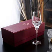Louis Thirteen glass Louis XIII head horse light praise handmade crystal cup brandy Goblet