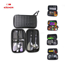  Brand EVA shockproof and waterproof outdoor accessories Portable storage bag Barbecue tool bag Kitchenware tableware bag stove bag