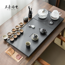 Wu Jinshi tea tray set Automatic integrated induction cooker Tea table kettle tea stove complete set of household Kung Fu tea sets