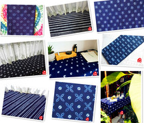 Yunnan Buyi Dali hand-dyed decoration cloth material ethnic clothing cloth tablecloth hanging curtain