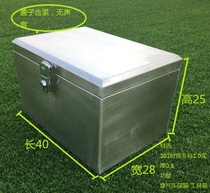 Trunk 304 stainless steel motorcycle electric car battery car trunk thickened general takeaway storage large