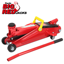 Tongrun car car BIG Jack SUV car with hand crank tire horizontal RED hydraulic jack