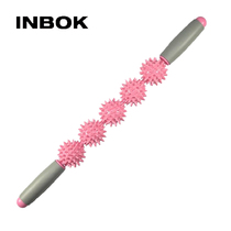 INBOK muscle Mace yoga massage roller leg relaxation Langya stick sports fitness roller calf