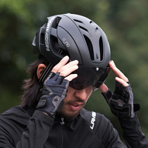 Bicycle helmet male mountain bike riding helmet Road mirror integrated safety head hat female bicycle equipment