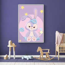 Cartoon animation cross stitch 2021 new thread embroidery living room bedroom self-embroidery hand embroidery fresh and simple full embroidery