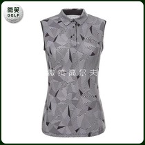 Special offer 2021 summer new Korean golf suit womens LPG * plaid slim sleeveless T-shirt GOLF