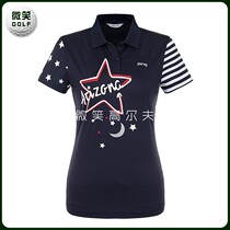 Special 2021 summer new Korean golf suit WOMEN PIN * printing short-sleeved T-shirt GOLF women