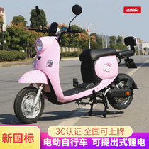 New national standard electric bicycle 48V battery small pedal to help men and women travel intelligent take-away lithium electric vehicle