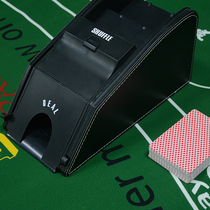Texas Holdem dealer 1-8 deck Blackjack Black Jack Club transparent dealer machine shuffling machine