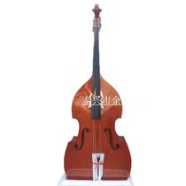 Solid wood tiger pattern patch leather high-quality basswood bass double bass for beginners to practice orchestra performance